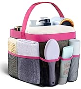 Attmu Mesh Shower Caddy Portable for College Dorm Room Essentials with 8 Pockets, Hanging Shower ...