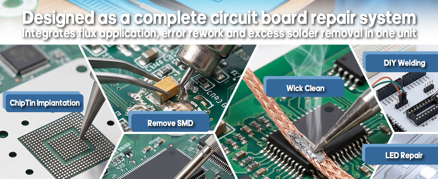 Solder Paste and Solder Wick