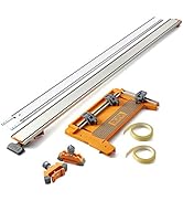 BORA 5-Piece NGX Clamp Edge System Set for Making Precision Cuts, Includes 50-inch Clamp Edge, 50...