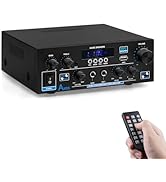 AK-55 Bluetooth 5.0 HiFi Stereo Digital Audio Amplifier Receiver for Home Speakers (4-16O) System...
