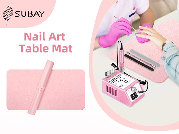 Nail Art Table Mat