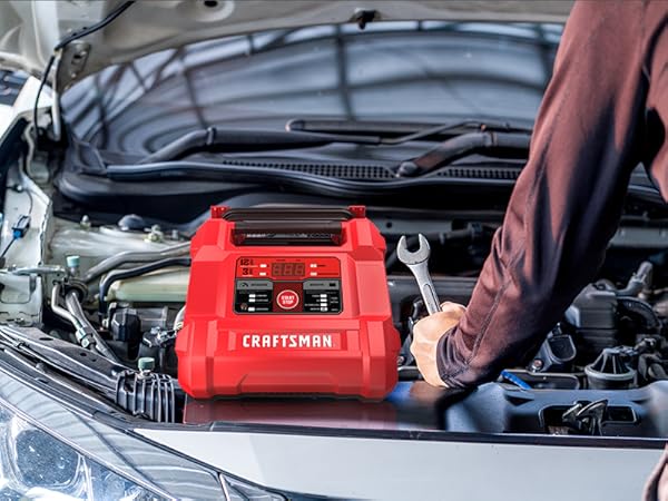 Upgraded CRAFTSMAN CMXCESM258 12A Automotive Battery Charger