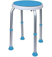 Carex Swivel Shower Stool With Padded Seat, Shower Seat For Seniors, Elderly, Handicap, Disabled,...
