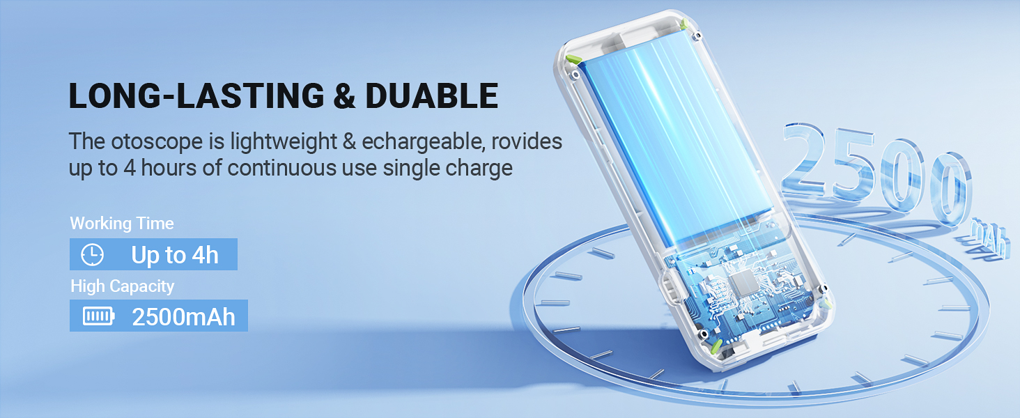  Digital Otoscope with Gyroscope