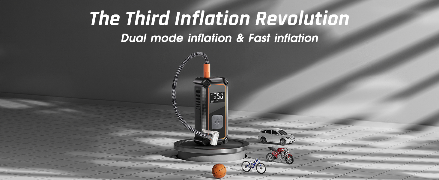 tire inflator, garages,driveways, on the road,outdoors