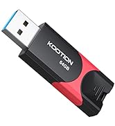 KOOTION 64 GB USB 3.0 Flash Drive Thumb Drive Retractable 64G Zip Drive Ultra High Speed USB Stic...