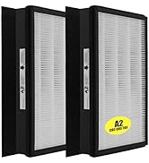 Replacement HEPA A2 Size Filter, Compatible with Filtrete Room Air Purifier Devices FAP-C02-A2, F...