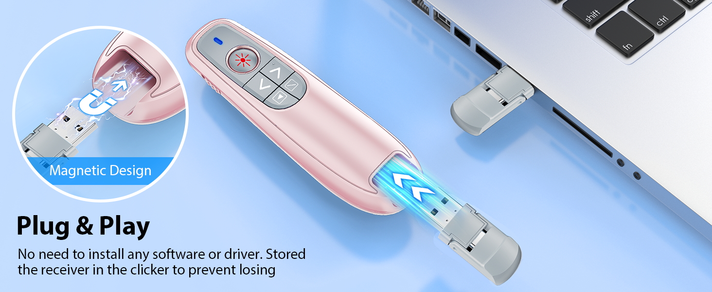 presentation clicker wireless presenter remote clicker