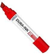 Markal 96916- Dura-Ink Jumbo Chisel 200 Permanent Ink Marker With Extra-Large Industrial Barrel f...