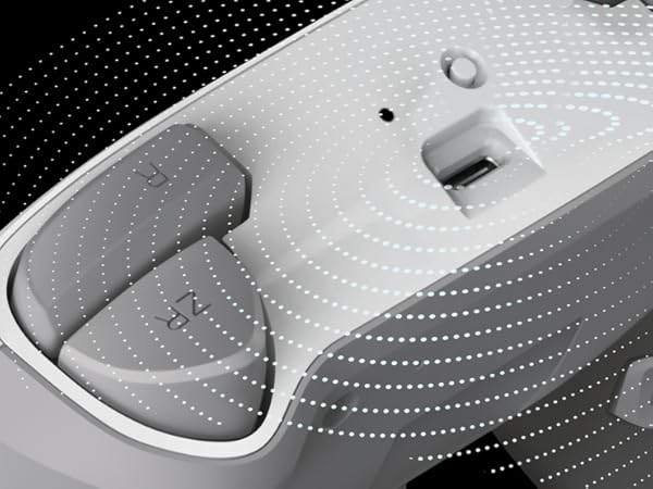 Graphic image to showcase the controller's wireless connectivity.