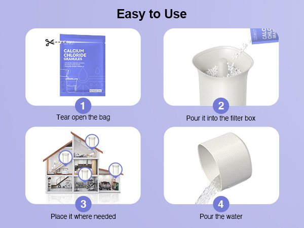 how to use the Moisture Absorber Bucket
