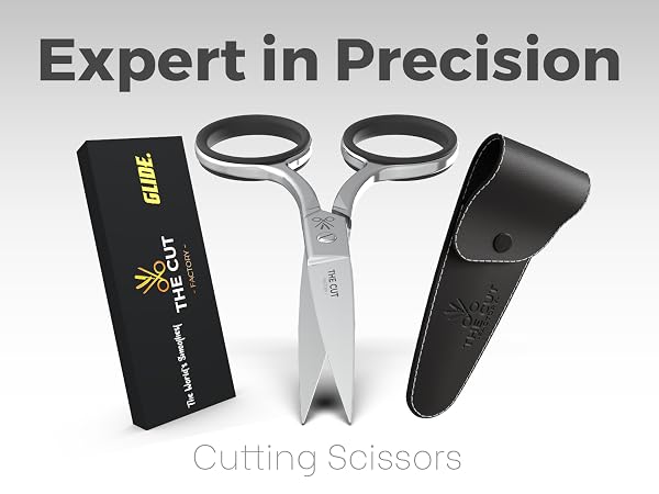 Eyebrow &amp; Mustache Scissors for Men &amp; Women – Precision Grooming Tool, Stainless Steel