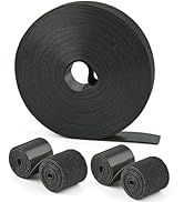 NBTORCH 40 Ft x 1 inch Hook and Loop Roll, Reusable Fastening Cable Ties, Multi-Purpose Cable Man...