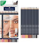 Faber-Castell Goldfaber Colored Pencils: Skin Tone Colored Pencils with Smooth Laydown, Rich Pigm...