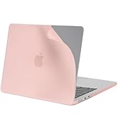 MOSISO Compatible with MacBook Air 13 inch Case 2024 2023 2022 Release M3 A3113 M2 A2681, Shockpr...