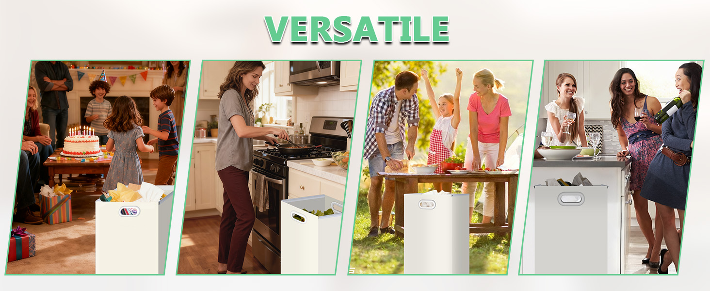 13 Gallon Disposable Trash Cans