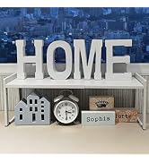 Urhomey plus Expandable Cabinet Shelf Rack Adjustable 16~26" Kitchen Counter Shelf Organizer 22LB...