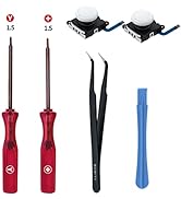 Mcbazel White 3D Replacement Joystick Analog Thumb Stick for Switch/Switch OLED Joy-Con, Replacem...