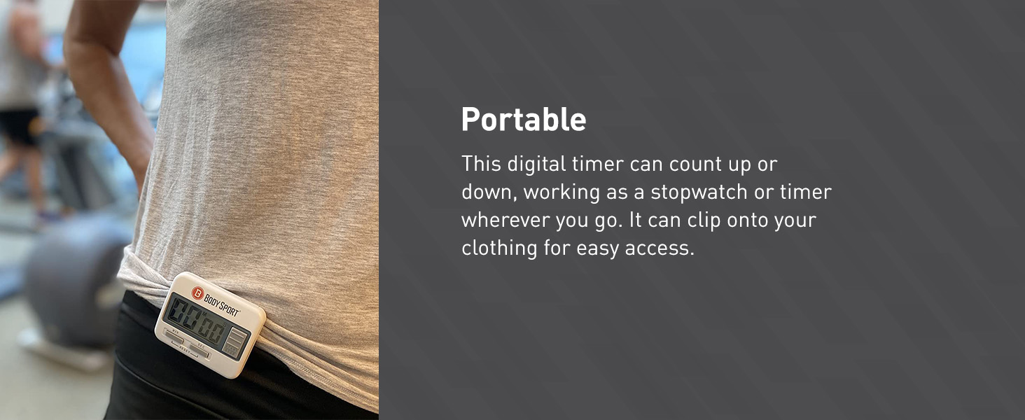BodySport Digital Timer (Premium)