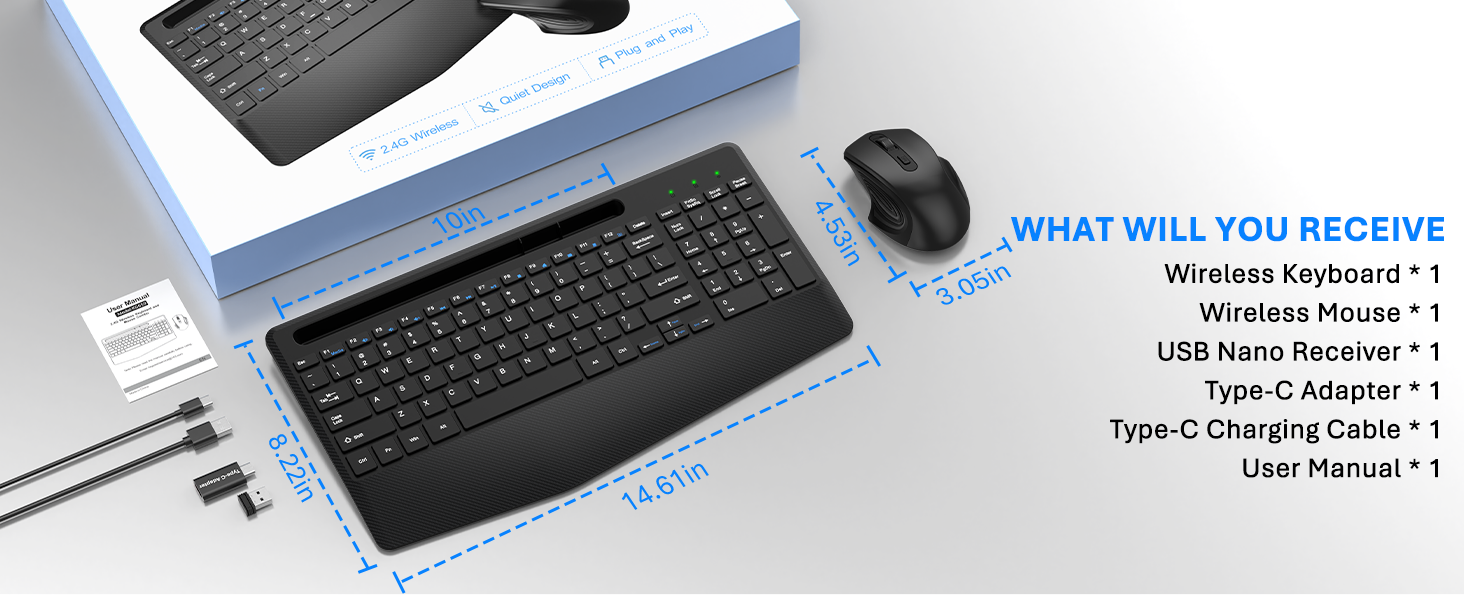wireless mouse and keyboard