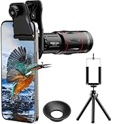 Evil eye 18X Telephoto Lens, Hight Power Telephoto Phone Lens with Tripod, Mobile Cell Lens Attac...