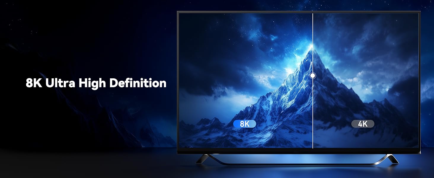 BENFEI Bidirectional USB C to DisplayPort 1.4 Cable 6FT, Support 8K@60Hz 4K@240Hz