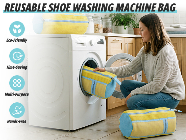shoe washing machine bag