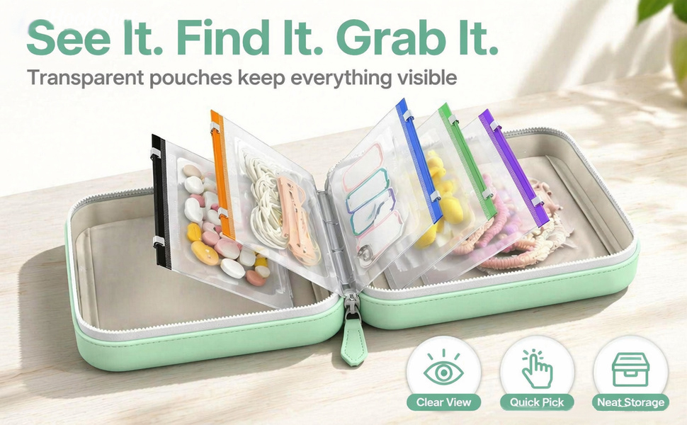 waterproof pill pouch set
