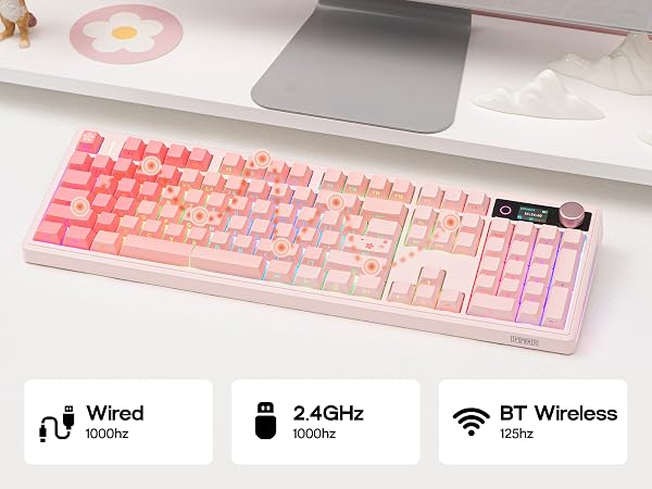 TH108 V2 PRO Wireless Gaming Keyboard