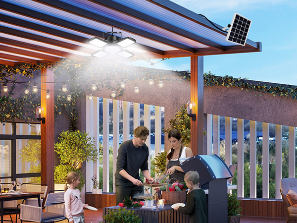 solar powered shed light