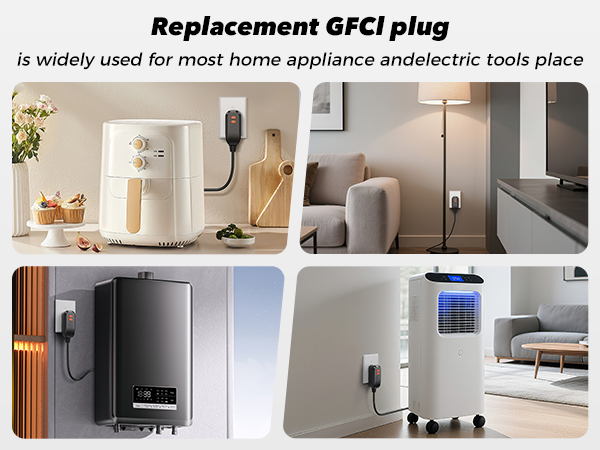 gfci replacement plug