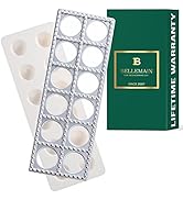 Bellemain Ravioli Maker Press | Pelmeni Mold, Pierogi Press, Potsticker Meat Pie Dumpling Maker, ...