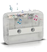 ASHATA Portable Cassette Player, Cassette to MP3 Converter Portable Tape Cassette Player to MP3 F...