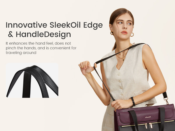 Soft and sturdy straps designed for comfortable carrying even when the bag is fully packed