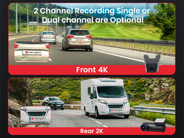 dual dashcam recording