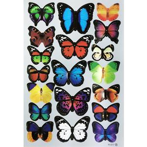 butterfly sticker-B