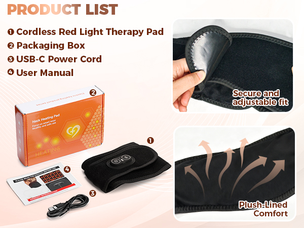 red light therapy neck