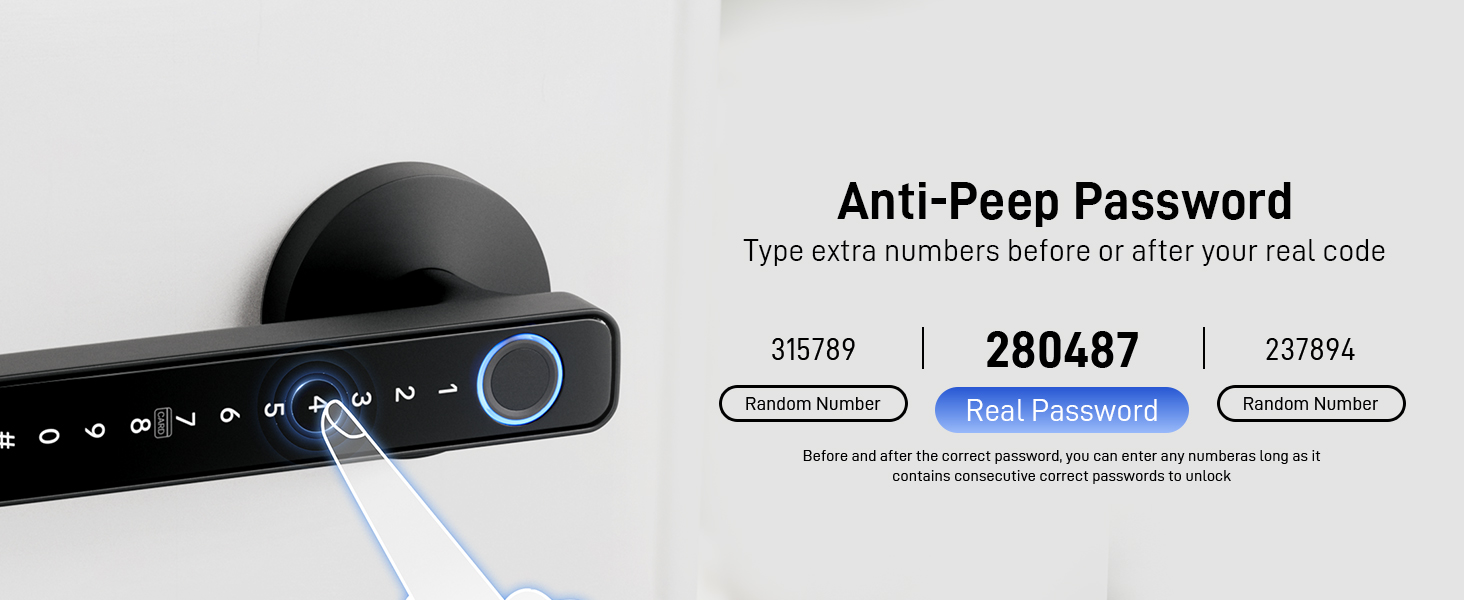 fingerprint door lock