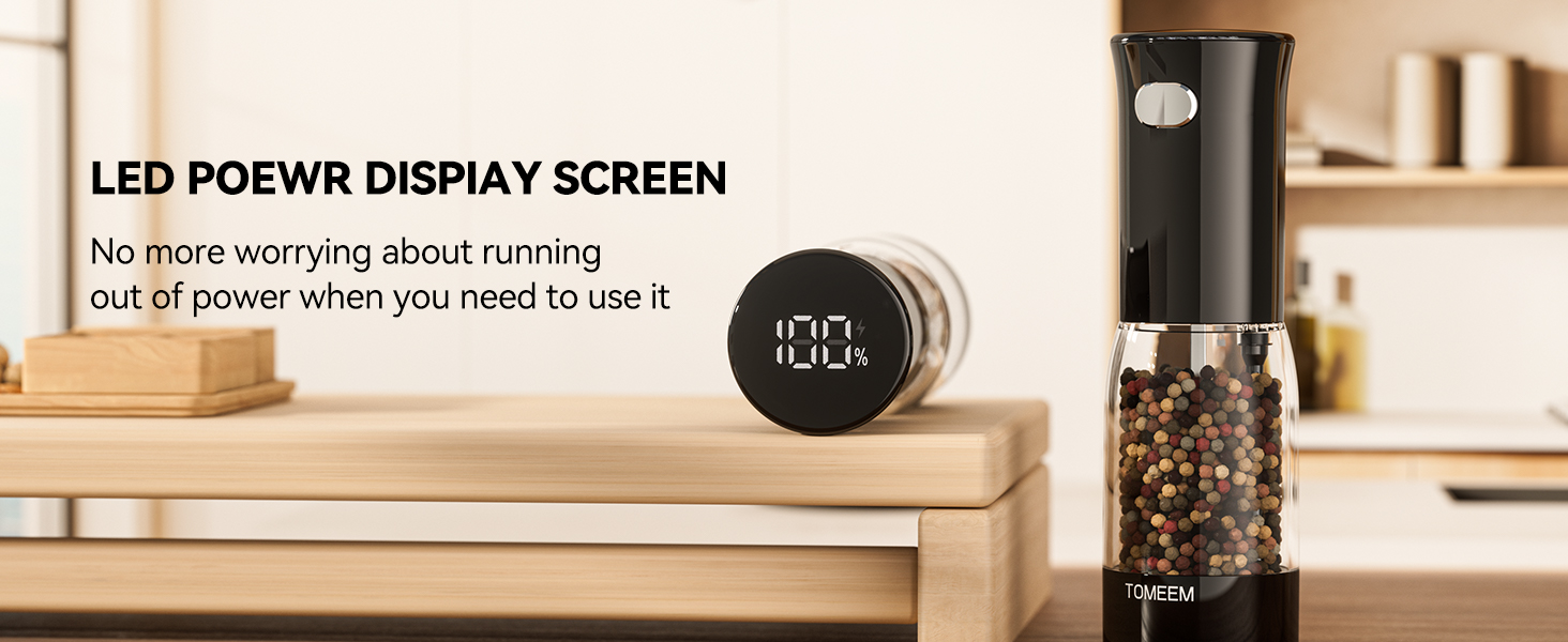 Salt and Pepper Grinder Set