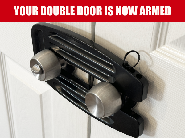Security for double door
