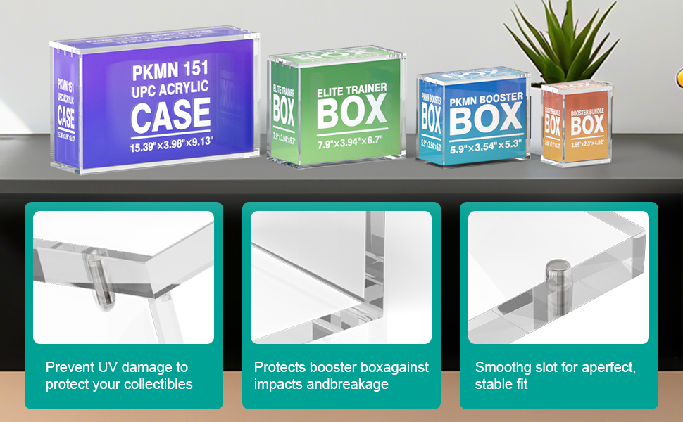acrylic booster bundle case