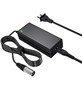 24V 2A 3-Pin XLP Electric Scooter Charger Compatible with Go-Go Elite Traveller, Pride Mobility, ...
