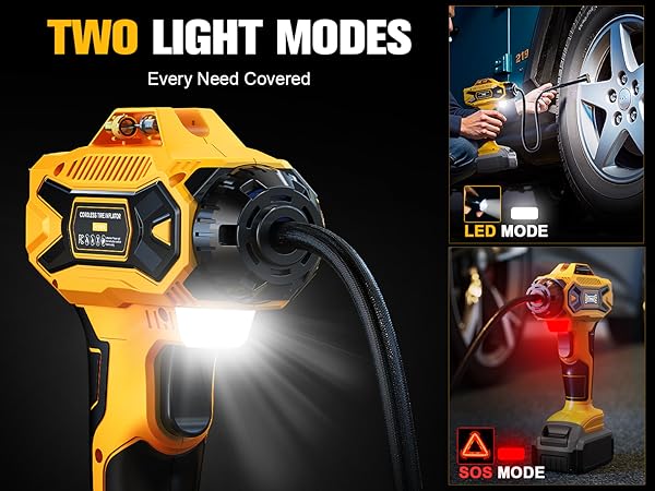 cars motorcycles bikes sport balls portable cordless tire inflator