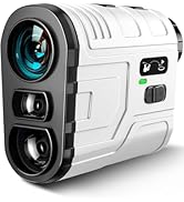 1200Yards Range Finder Golf with Slope, 7X Magnification Range Finder, Lightweight Portable Recha...