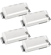 4 Pack Adjustable Air Vent Deflector, 9”-15” Transparent Deflector for Ceiling Registers, Floor, ...