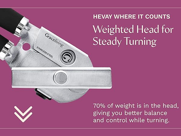 effortless large can opener for big cans first apartment must haves commercial can opener heavy duty