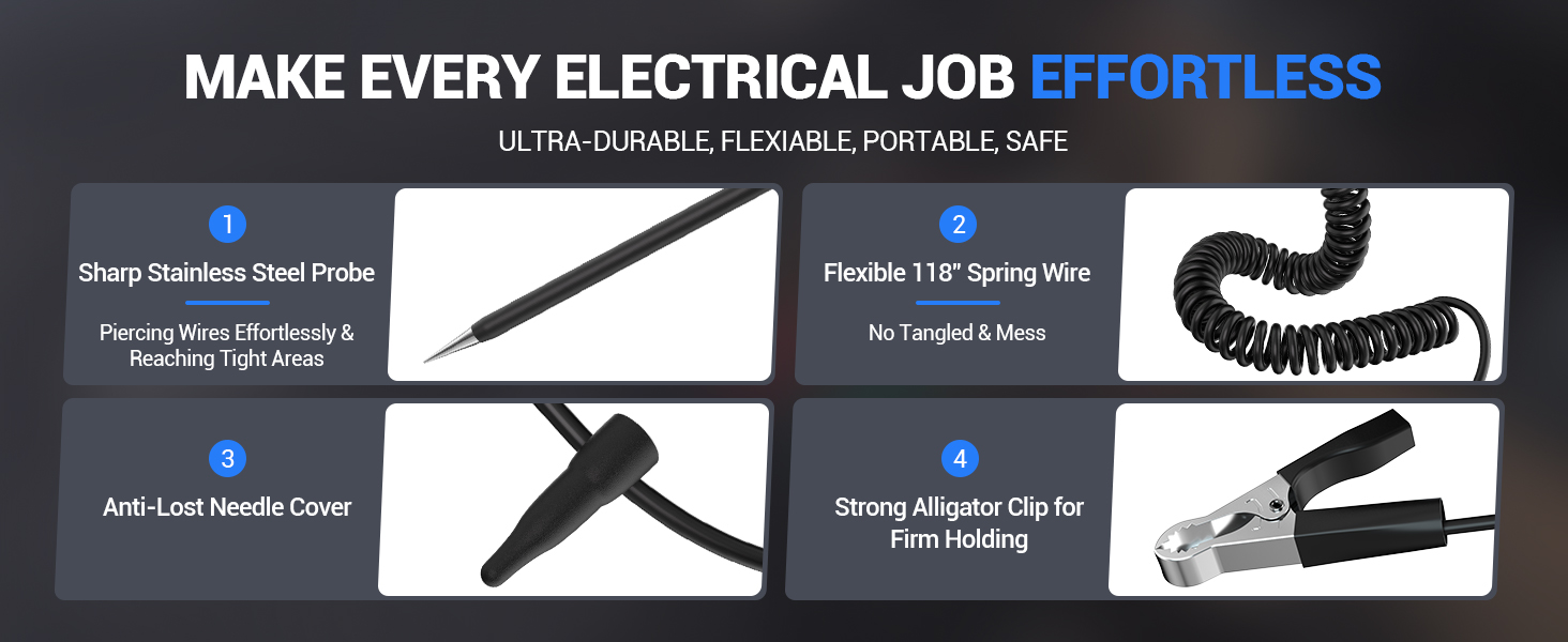 design-friendly electrical tester