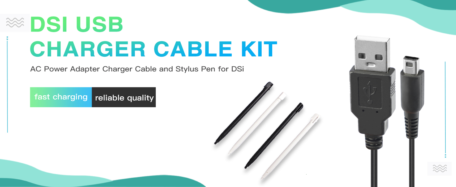 DSI USB Charger Cable Kit