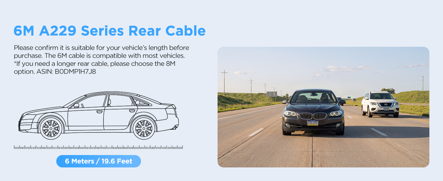 A229 series rear cable