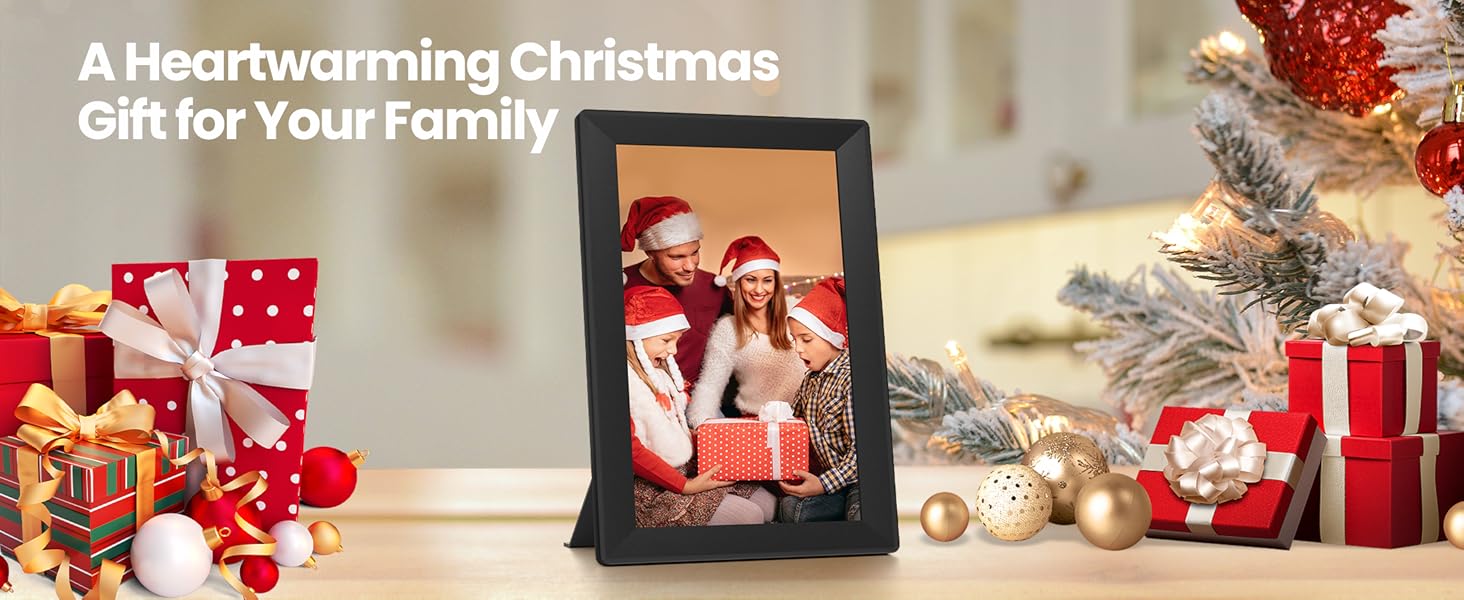 Uhale 10.1inch Digital Picture Frame WiFi Smart Touch Screen Digital Photo Frame